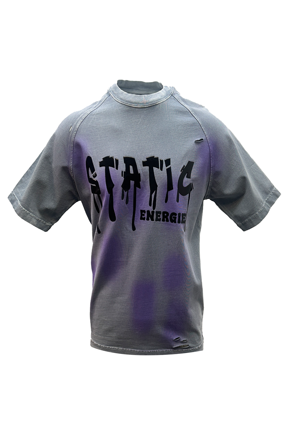 Schwarz Relaxed Fit T-Shirt*