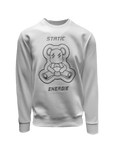 Static Energie Tayds sweatshirt - white comfortable relaxed fit
