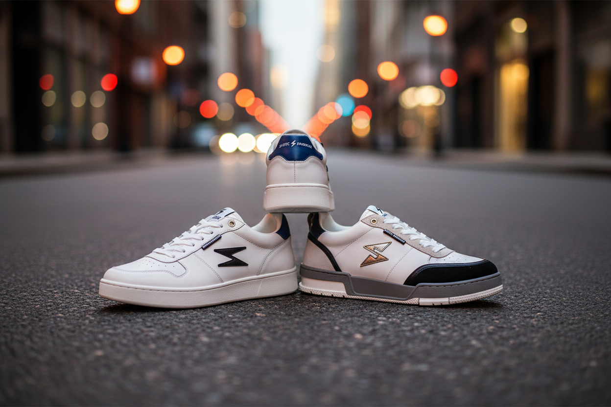 Urban Sneakers with Flipped Orientation